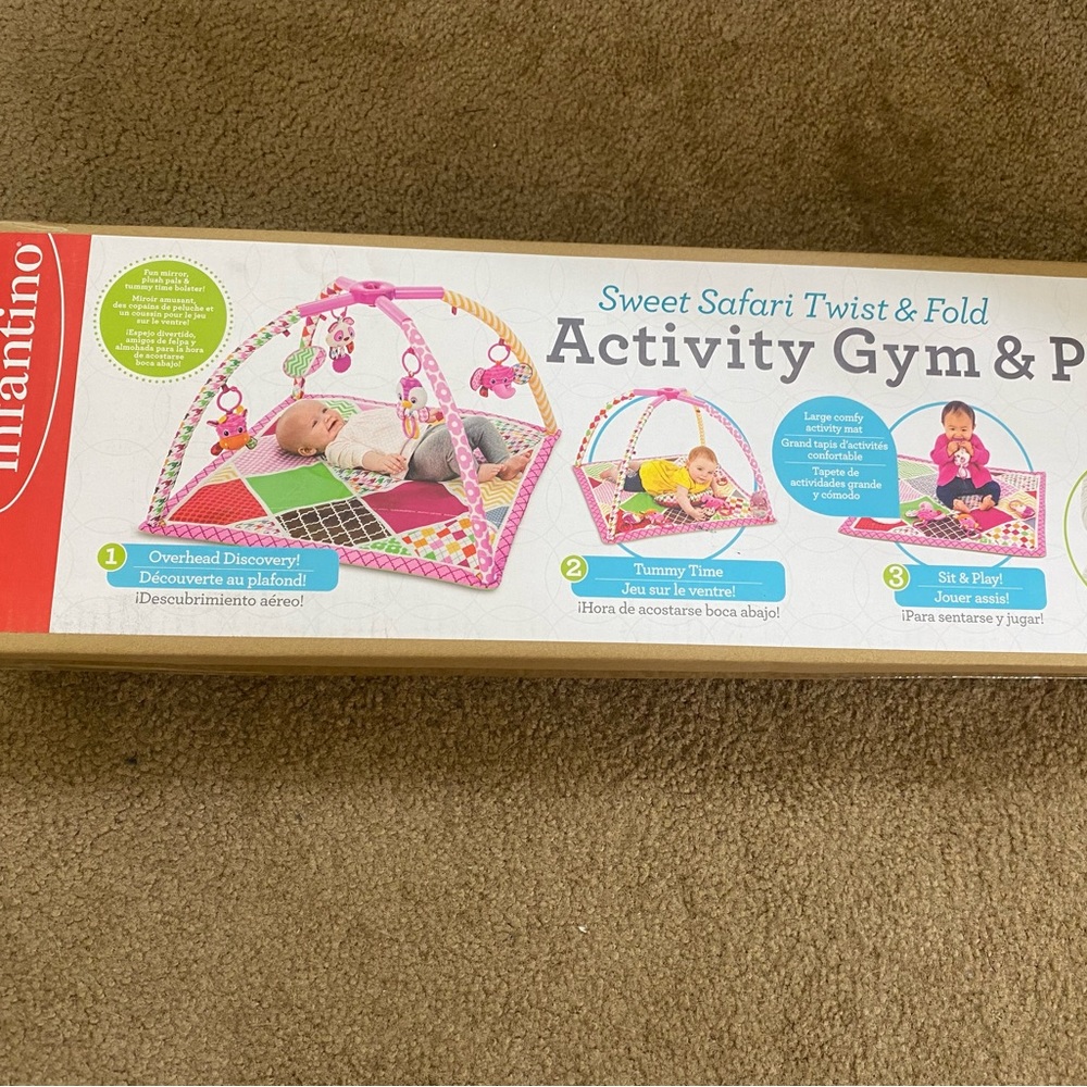 New in box gym activity for babies